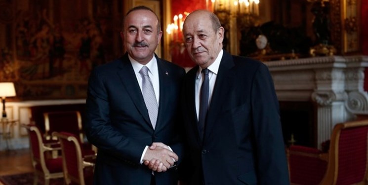 وزرای خارجه ترکیه و فرانسه درباره توافق جدید ادلب رایزنی کردند
