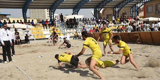 هرمزگان قهرمان مسابقات کبدی ساحلی باشگاه های کشور در ارومیه شد