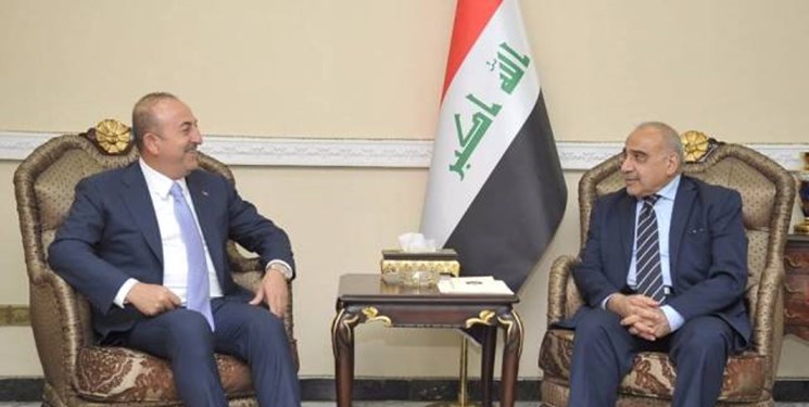 دیدار وزیر خارجه ترکیه با نخست‌وزیر مأمور تشکیل دولت جدید عراق