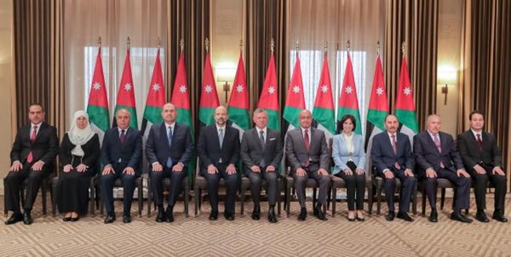 کابینه جدید اردن مقابل «شاه» سوگند یاد کرد