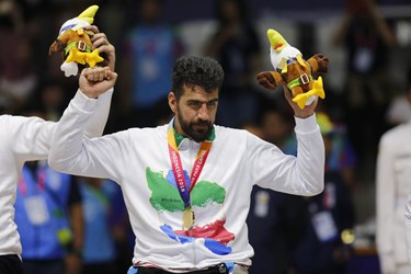 گزارش تصویری از قهرمانی بسکتبال با ویلچر و ششمین طلای ایزدیار