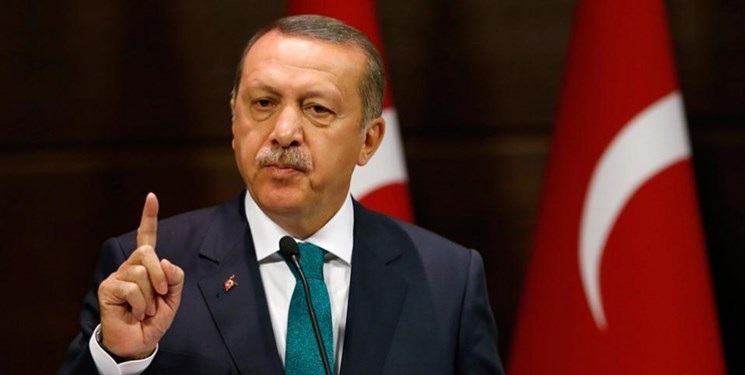 اردوغان:  آمریکا سلاح‌هایی را که حاضر نیست به ما بفروشد به تروریست‌ها در سوریه می‌دهد