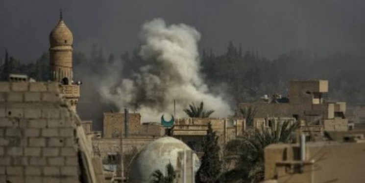 65 کشته در حمله ائتلاف آمریکا به دو مسجد در استان «دیرالزور»