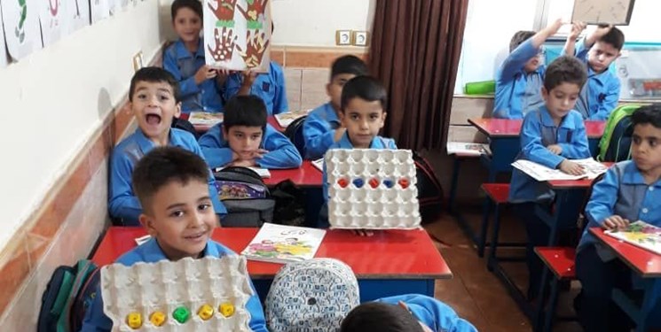 برگزاری جشنواره غذا بدون ظروف یکبار مصرف/ فراگیری فرهنگ استفاده از وسایل بازیافتی در مدارس مسجدسلیمان 