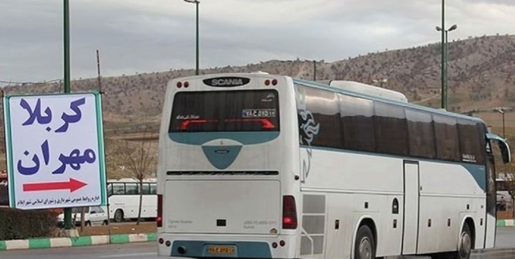 ورود اتوبوس با پلاک بین‌المللی به مهران ممنوع شد 