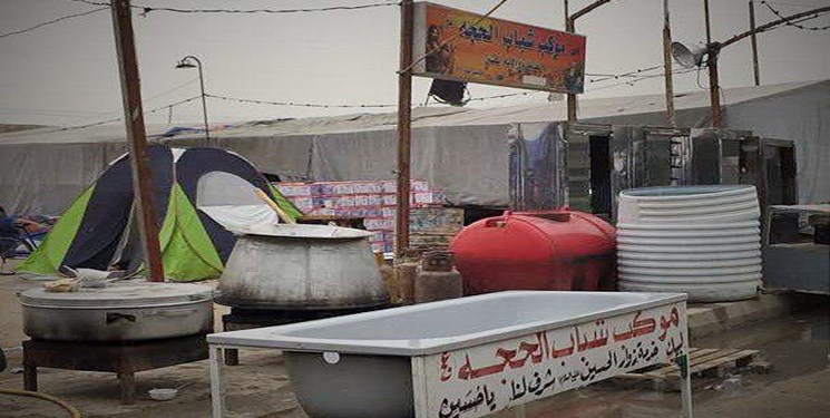 شور و حال موکب های مهاجرین افغانستانی در عراق