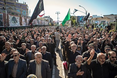 عزاداری اربعین حسینی در آستانه‌اشرفیه