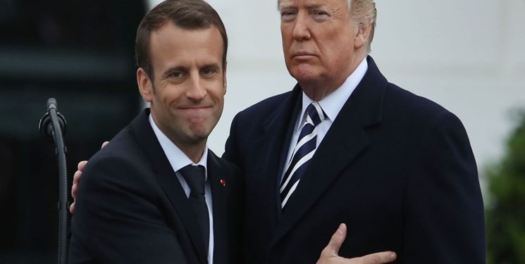 فرانسه: ترامپ باید به جای انتقاد از ماکرون نجابت نشان می‌داد