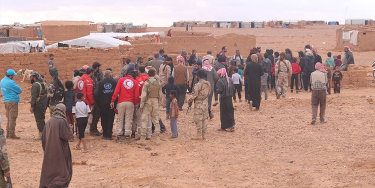 حضور شش هزار تروریست وابسته به آمریکا در اردوگاه سوری «الرکبان»