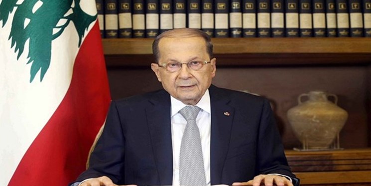  رئیس‌جمهور لبنان عدم اجرای قطعنامه‌های حمایتی از فلسطین را محکوم کرد