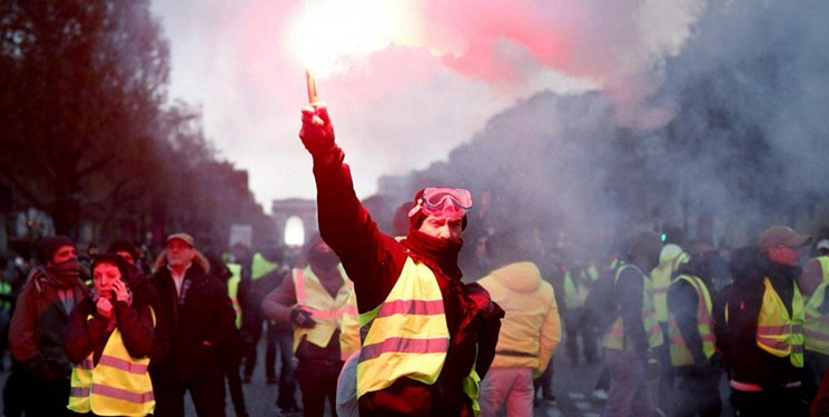 بیش از ۵۰ نفر در پی اعتراضات دیروز فرانسه دستگیر شدند