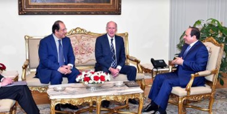 دیدار مدیر اطلاعات ملی آمریکا با رئیس‌جمهور مصر