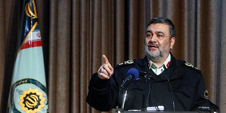 سردار اشتری: نیروی انتظامی در ایجاد امنیت با کسی معامله نمی‌کند