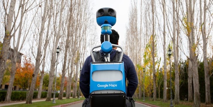 کوله‌پشتی جدید گوگل با دوربین 360 درجه‌ای