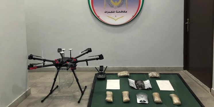  کشف و ضبط پهپاد قاچاق مواد مخدر در کویت