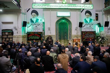  مراسم ترحیم مرحوم آیت‌الله سیدمحمود هاشمی شاهرودی در مسجد ارک تهران 