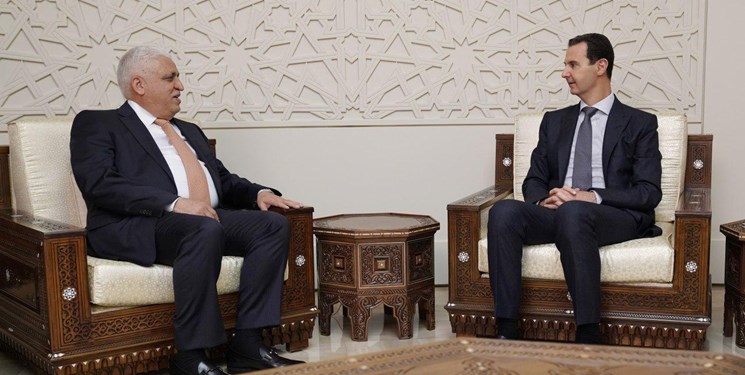 رئیس «الحشد الشعبی» عراق با بشار اسد دیدار کرد