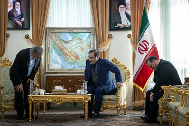 دیدار دبیرکل جنبش جهاد اسلامی فلسطین با دبیر شورایعالی امنیت ملی