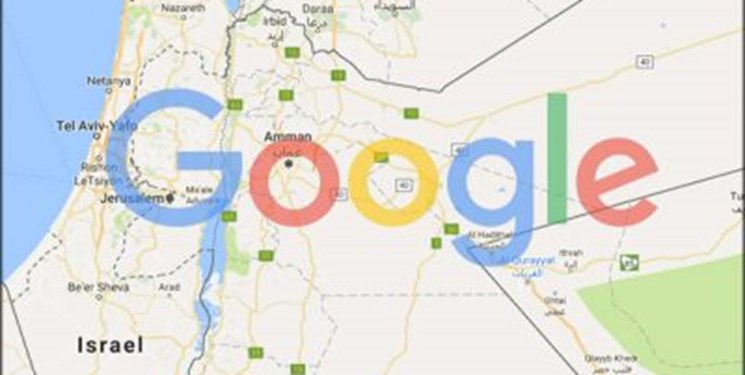 گوگل فلسطین را از نقشه پاک می‌کند! 