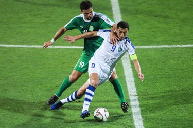 گزارش تصویری پیروزی پر گل ازبکستان مقابل ترکمنستان