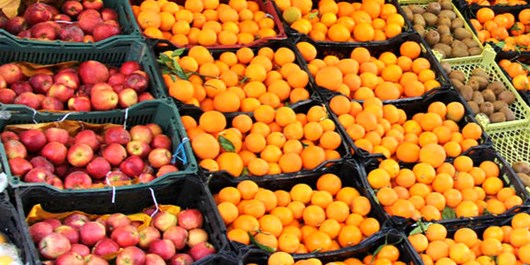 بازار میوه در مازندران کم‌رونق شد