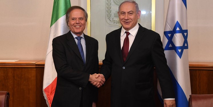 «ایران»، محور رایزنی نتانیاهو با وزیر خارجه ایتالیا