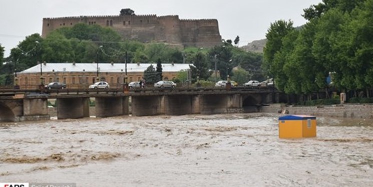 خسارت سیل به برخی ابنیه تاریخی لرستان/ تلفات جانی نداشتیم