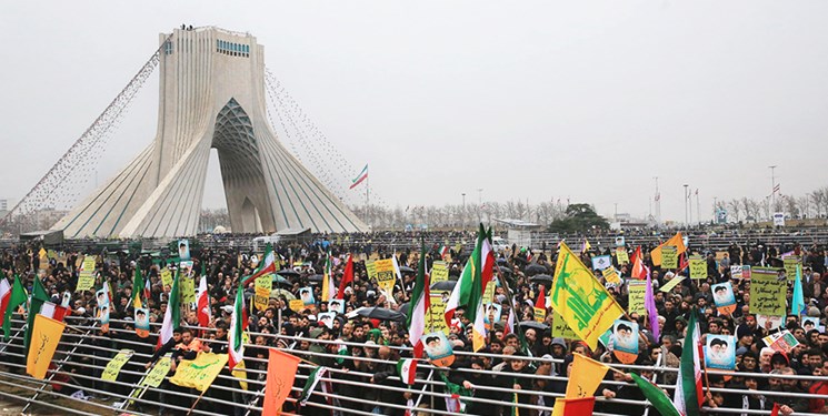 تلاش خبرگزاری فرانسه برای کوچک‌نمایی حضور میلیونی مردم در جشن انقلاب