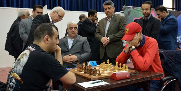 تساوی تیم شطرنج منتخب جهان مقابل ستارگان ایران در دور سوم جام ستارگان