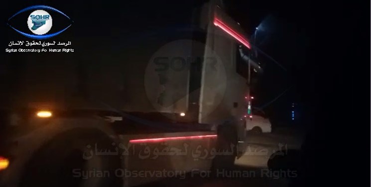 40 کامیون‌ سرپوشیده ائتلاف آمریکا از سوریه وارد عراق شد