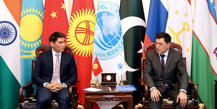 دیدار دبیر کل سازمان شانگهای و وزیر امور خارجه قرقیزستان