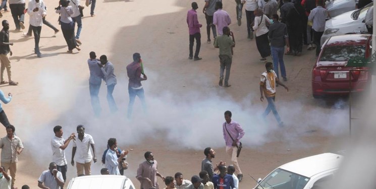ادامه تظاهرات مردم سودان در خارطوم 