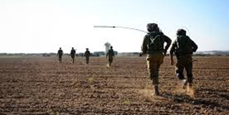رزمایش صهیونیست‌ها در مرز غزه و کرانه باختری