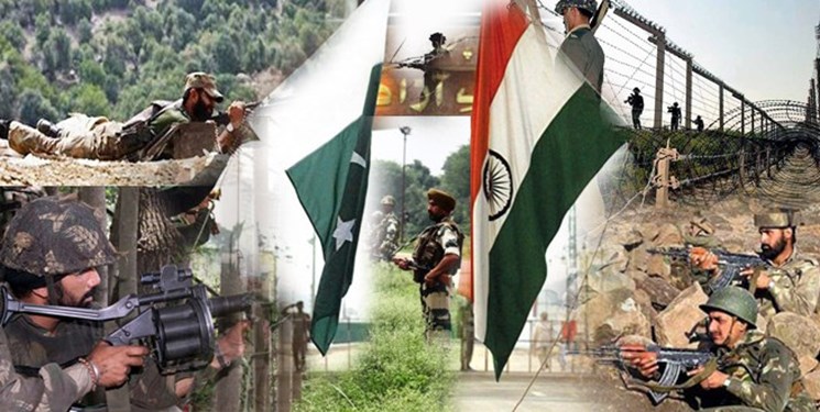 تشدید درگیری‌های مرزی بین هند و پاکستان 