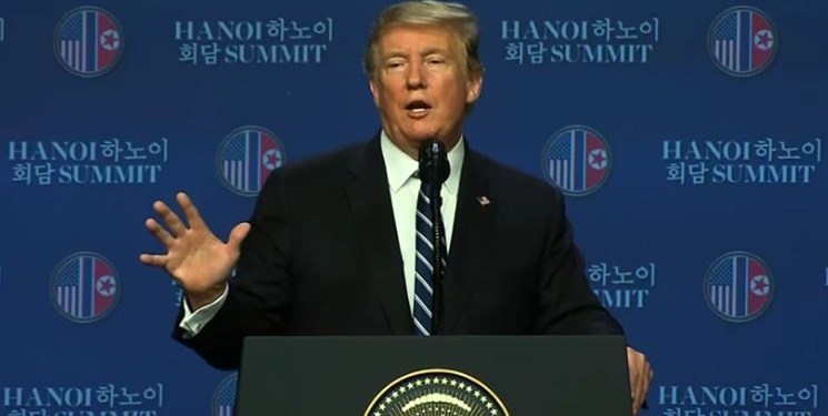 ترامپ: آمریکا نمی‌تواند تحریم‌های کره شمالی را لغو کند