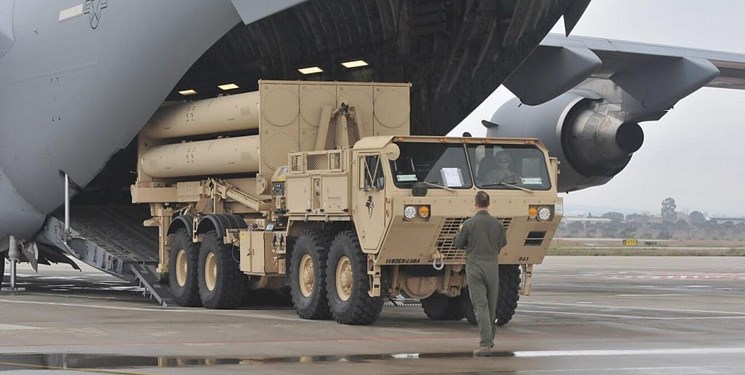 آمریکا برای نخستین بار سامانه دفاع موشکی «تاد» را در سرزمین‌های اشغالی مستقر کرد