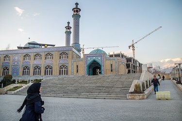 یادمان مسجد جامع خرمشهر در باغ موزه دفاع مقدس