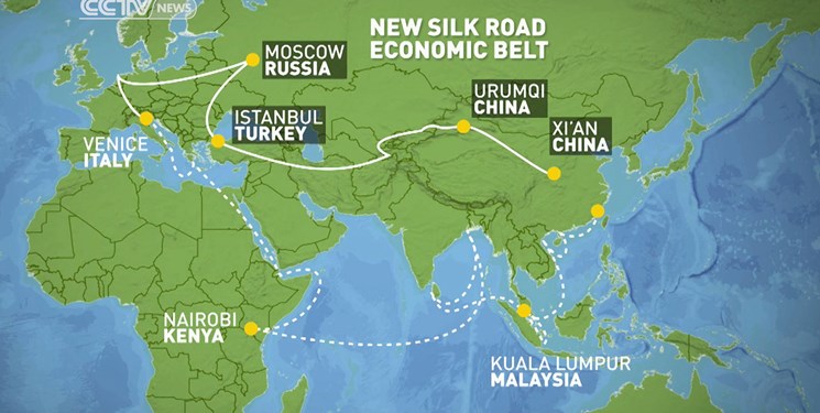 بررسی ادغام راهبرد جاده ابریشم بزرگ ترکمنستان در طرح کمربند و جاده چین