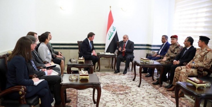 دیدار یک هیأت از کنگره آمریکا با نخست‌وزیر عراق