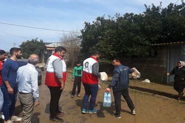 حضور ورزشکاران مازندرانی برای کمک به سیل‌زدگان