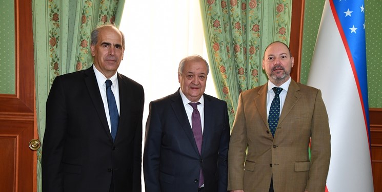 دیدار وزیر خارجه ازبکستان و نمایندگان اتحادیه اروپا  در «تاشکند»