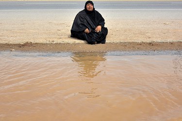 سیل در روستای «سید عباس» شوش