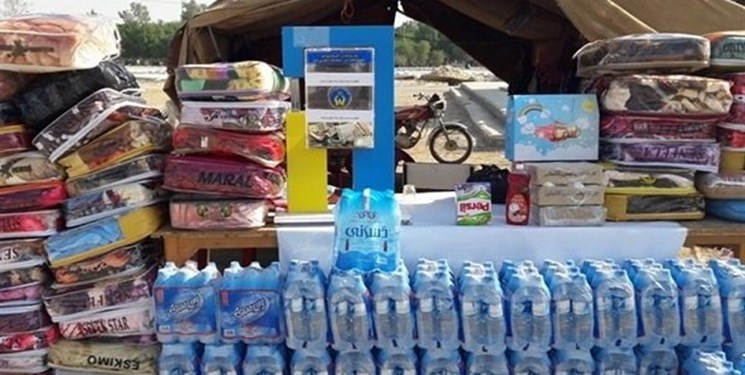 ارسال 446 تن کالا از کرمان برای سیل‌زدگان خوزستان