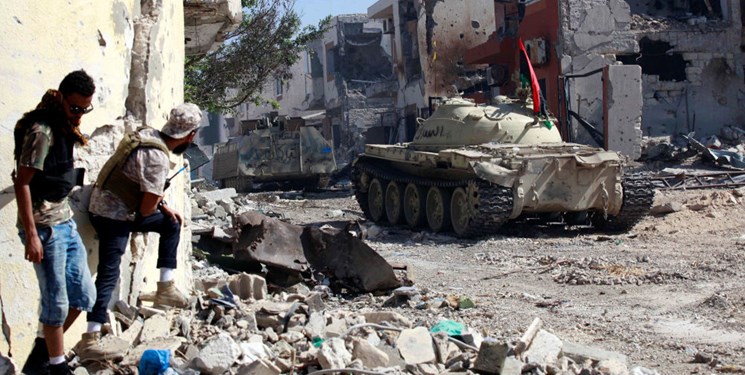 بمباران اهداف داعش در شمال لیبی