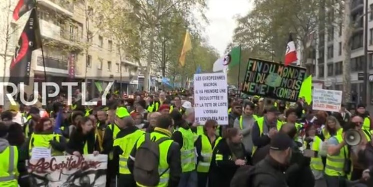 بیست و دومین شنبه اعتراض در فرانسه + تصاویر
