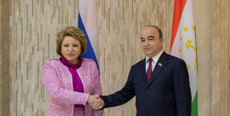 رئیس پارلمان تاجیکستان عازم روسیه شد