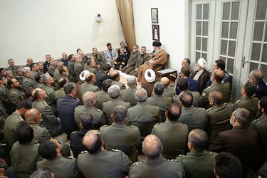 دیدار فرماندهان ارشد ارتش با رهبر معظم انقلاب اسلامی