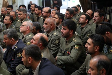 دیدار فرماندهان ارشد ارتش با رهبر معظم انقلاب اسلامی