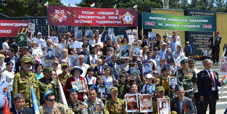 راهپیمایی «هنگ جاویدان» در تاجیکستان