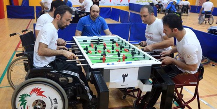 آغاز اردوی تیم فوتبال روی میز جانبازان و معلولین از 25 اردیبهشت